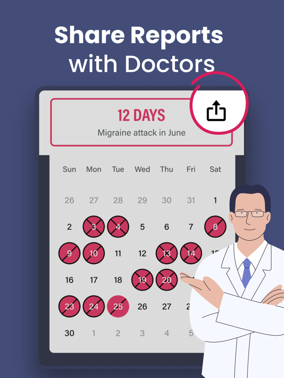 Migraine Buddy: Track Headache screenshot