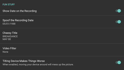 Rarevision VHS: Retro Cam screenshot
