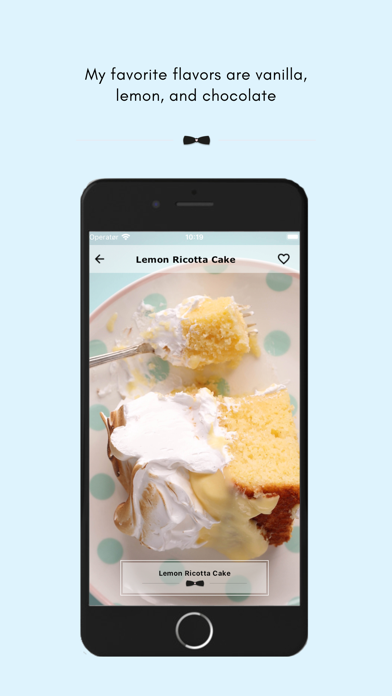 Love, Manuela The Baking APP screenshot