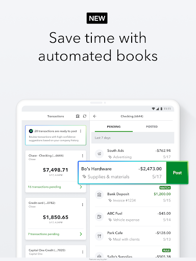 QuickBooks Online Accounting screenshot