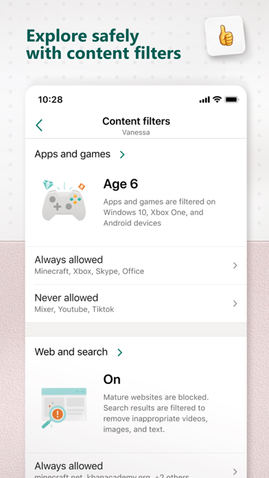 Microsoft Family Safety screenshot