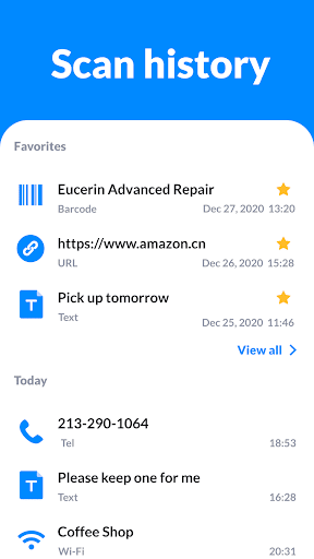 QR Code Scanner & Scanner App screenshot