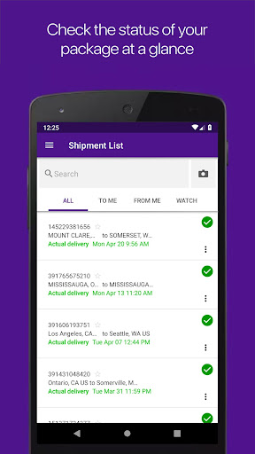 FedEx Mobile screenshot