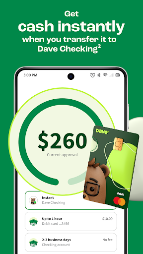 Dave - Fast Cash & Banking screenshot