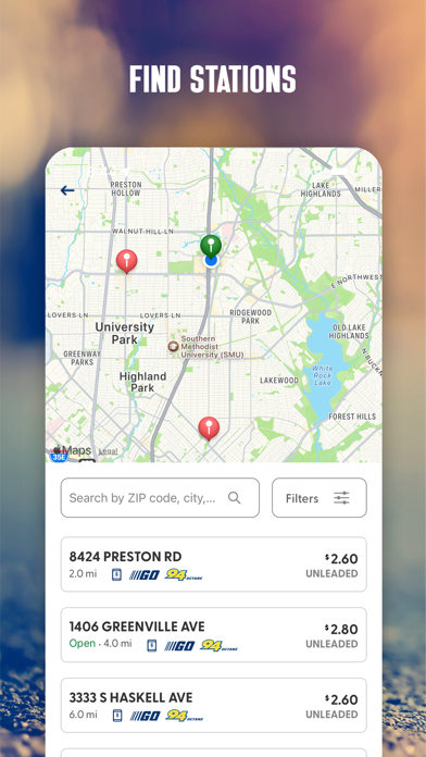 Sunoco: Pay fast & save screenshot