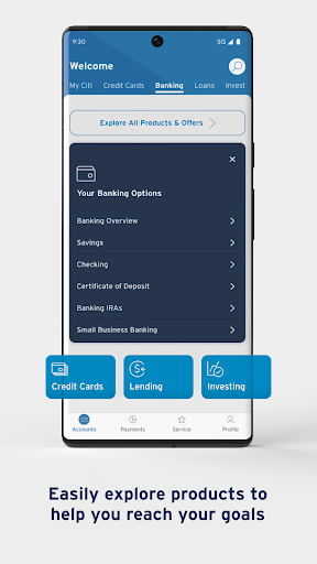 Citi Mobile® screenshot
