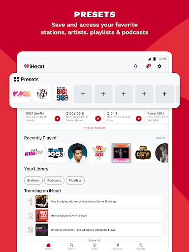 iHeart: Music, Radio, Podcasts screenshot