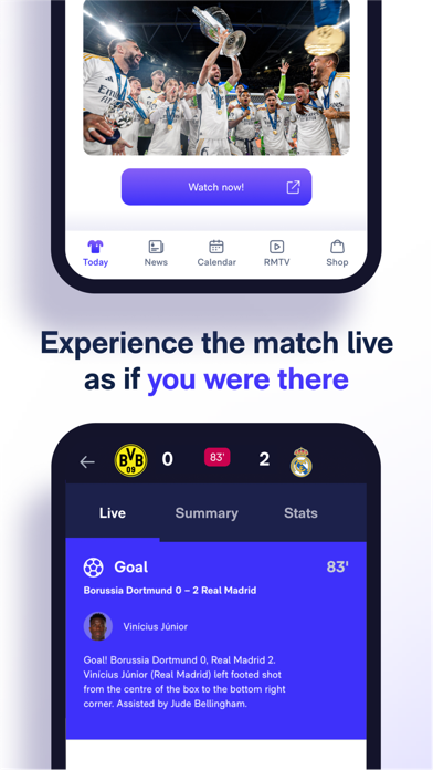 Real Madrid screenshot