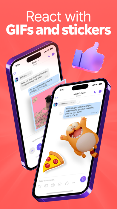 Rakuten Viber Messenger screenshot