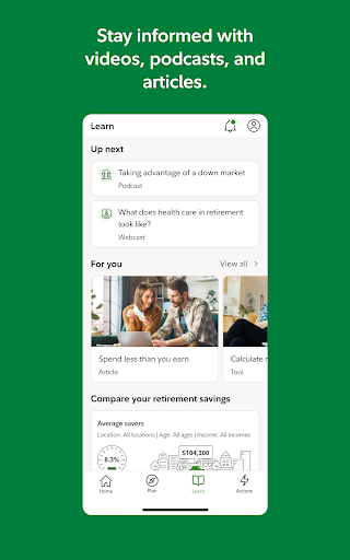 NetBenefits - Fidelity at Work screenshot