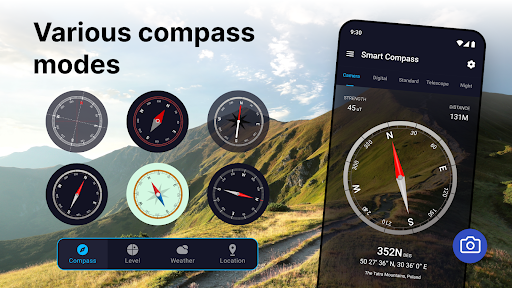 Compass app - Accurate Compass screenshot