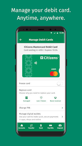 Citizens Bank Mobile Banking screenshot