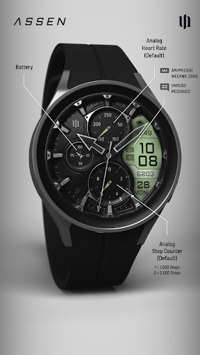 S4U Assen - Hybrid watch face screenshot