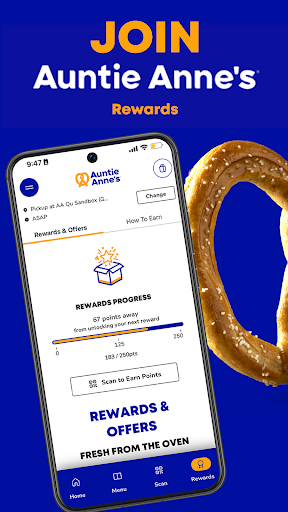 Auntie Anne’s Rewards screenshot