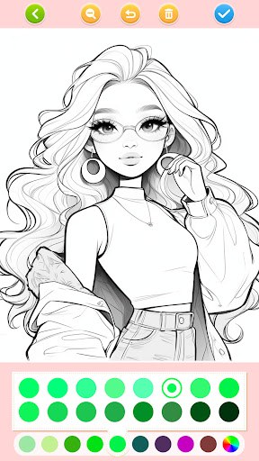 Doll Color: Princess Coloring screenshot