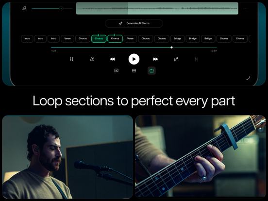 Moises: The Musician's AI App screenshot