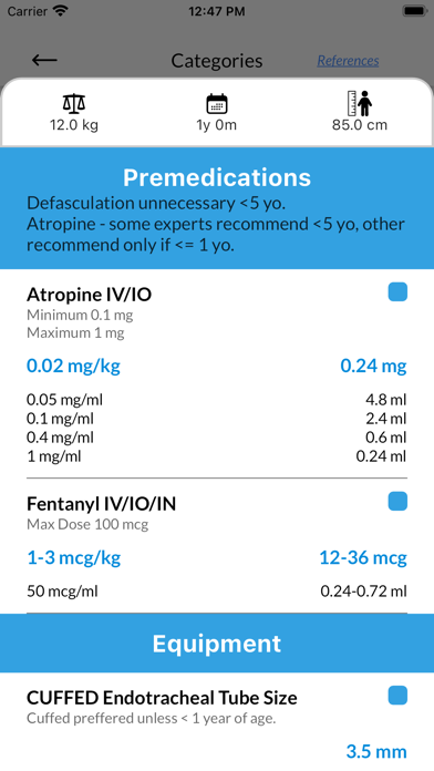 Pedi STAT EMS screenshot