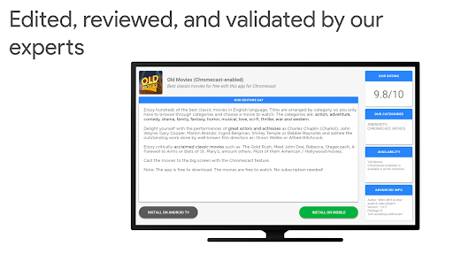 Apps 4 Chromecast & Android TV screenshot
