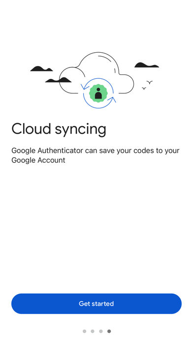 Google Authenticator screenshot