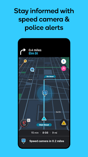 Waze Navigation & Live Traffic Screenshot 3
