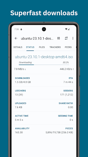 Flud - Torrent Downloader screenshot