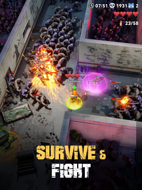 Zombie Waves screenshot