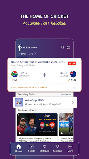 Cricket Guru - Live Scores screenshot