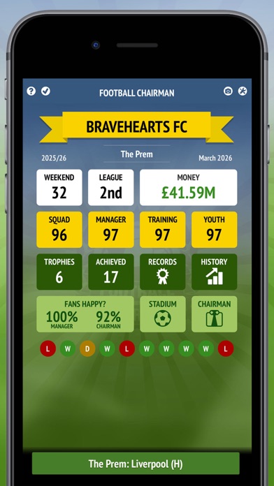 Football Chairman Pro (Soccer) screenshot