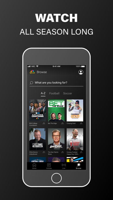 NBC Sports screenshot