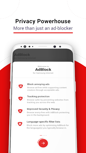 AdBlock for Samsung Internet screenshot