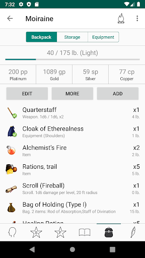 RPG Scribe Pathfinder & 3.5e screenshot