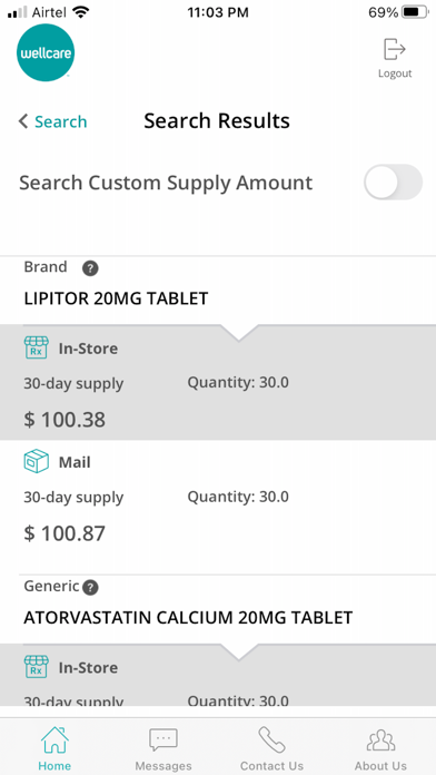 Wellcare+ screenshot