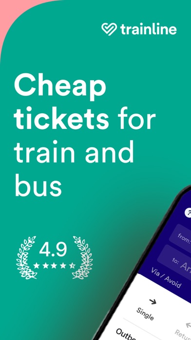 Trainline: Train travel Europe