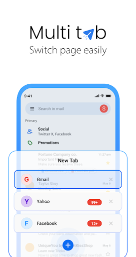 All Email Login screenshot