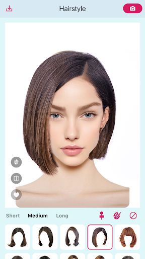 AI Hairstyle Try On・Wigs・Bangs screenshot