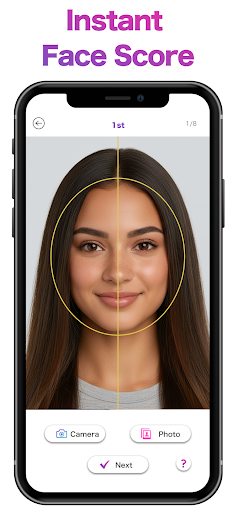 Face Shape & Color Analysis screenshot