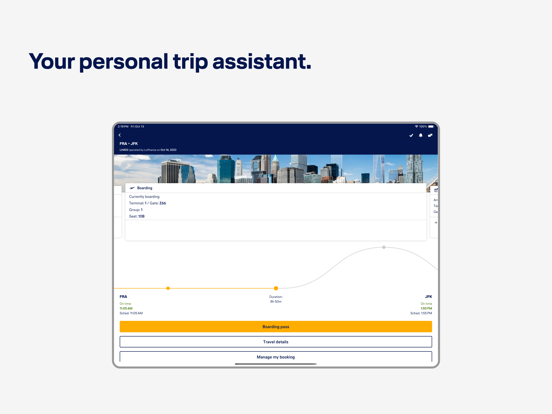 Lufthansa screenshot