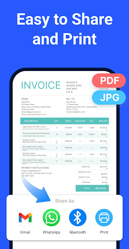 Invoice Maker - InvoiceBase screenshot