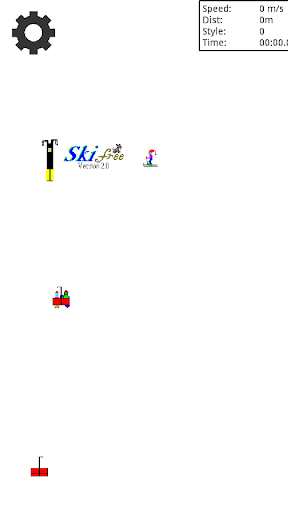 SkiFree screenshot