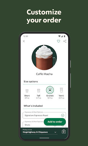 Starbucks screenshot