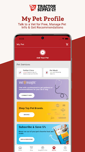 Tractor Supply Company screenshot