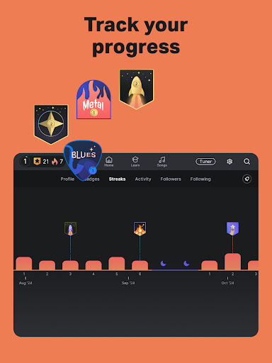 Yousician: Learn Guitar & Bass screenshot