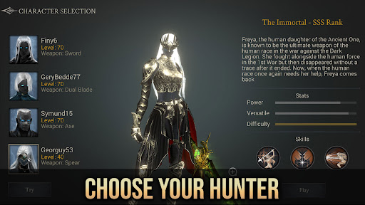 Shadow Hunter: Premium screenshot
