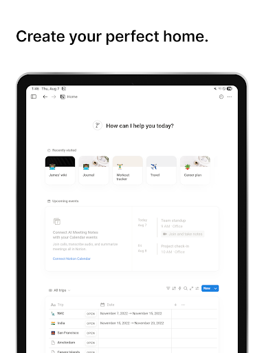 Notion: Notes, Tasks, AI screenshot