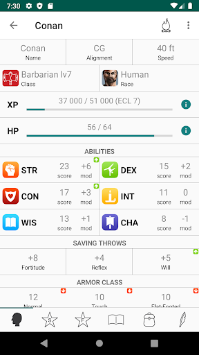 RPG Scribe Pathfinder & 3.5e screenshot