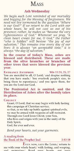 Magnificat Lenten 2025 screenshot