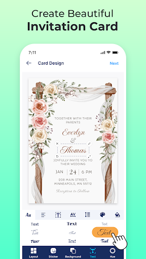 Invitation Maker & Card Design screenshot