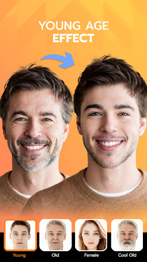 FaceLab Face Editor App, Aging screenshot