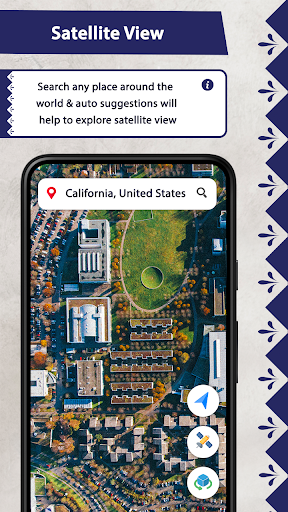 Earth Map Satellite screenshot