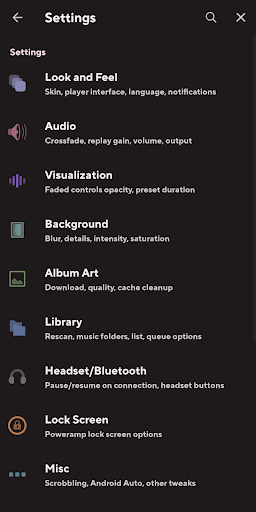 Poweramp: Music Player (Trial) screenshot